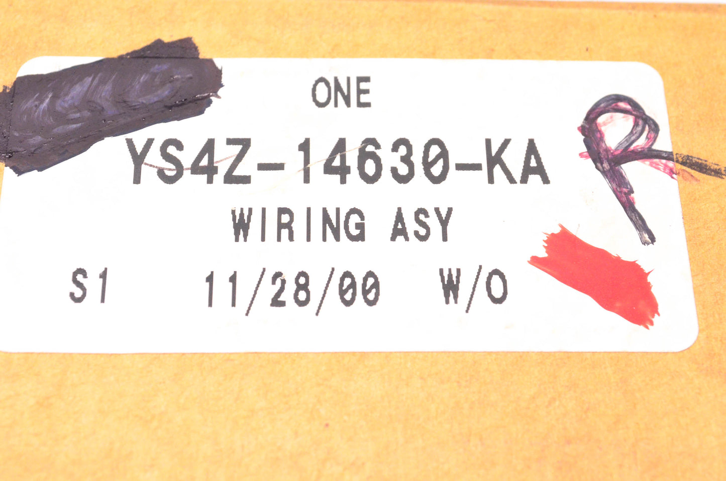 New OEM Ford YS4Z-14630-KA 2000-2001 Focus Jumper Wiring Assembly NOS