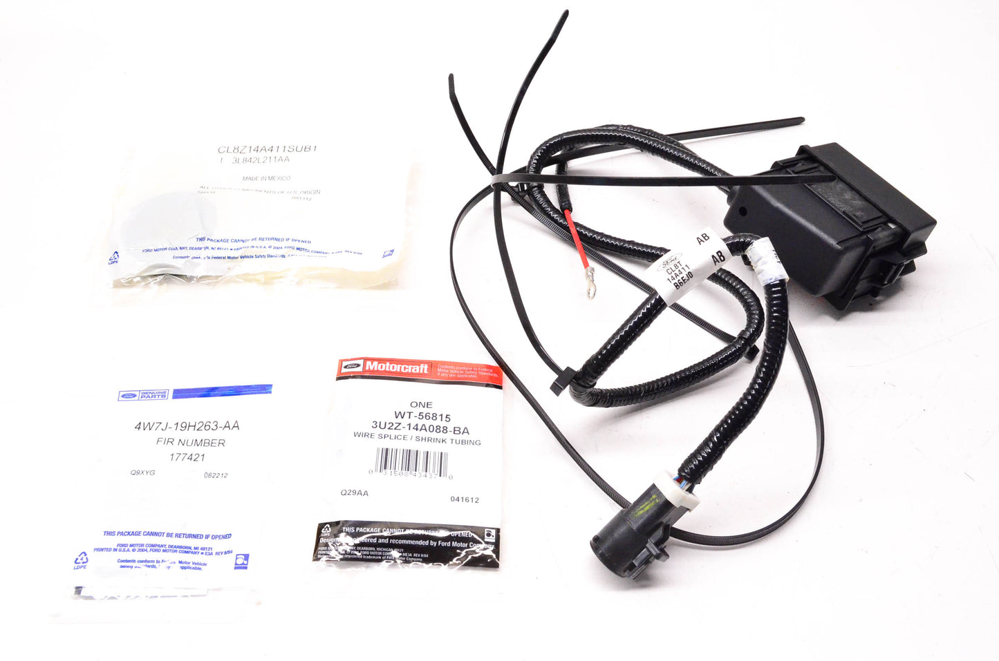 New OEM Ford CL8Z-14A411-A 2001-2002 Escort Wiring Assembly NOS
