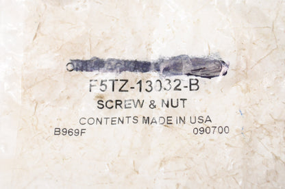 New OEM Ford F5TZ13032B Screw & Nut Kit NOS