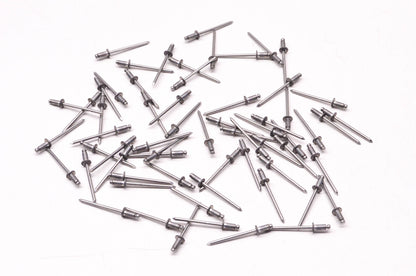 Marson Corporation AB4-2A 86212 1/8" Aluminum Buttonhead Rivet Qty 63 NOS