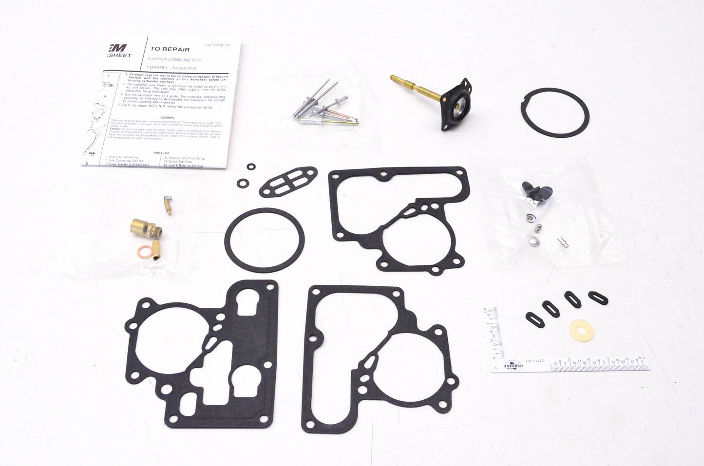 Standard Motor Products 1220C Incomplete Carburetor Repair Kit NOS