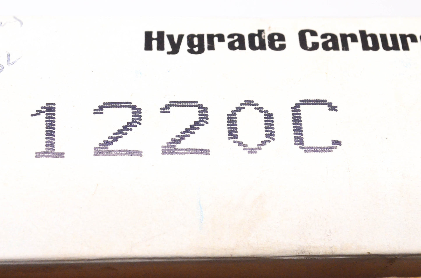 Standard Motor Products 1220C Incomplete Carburetor Repair Kit NOS