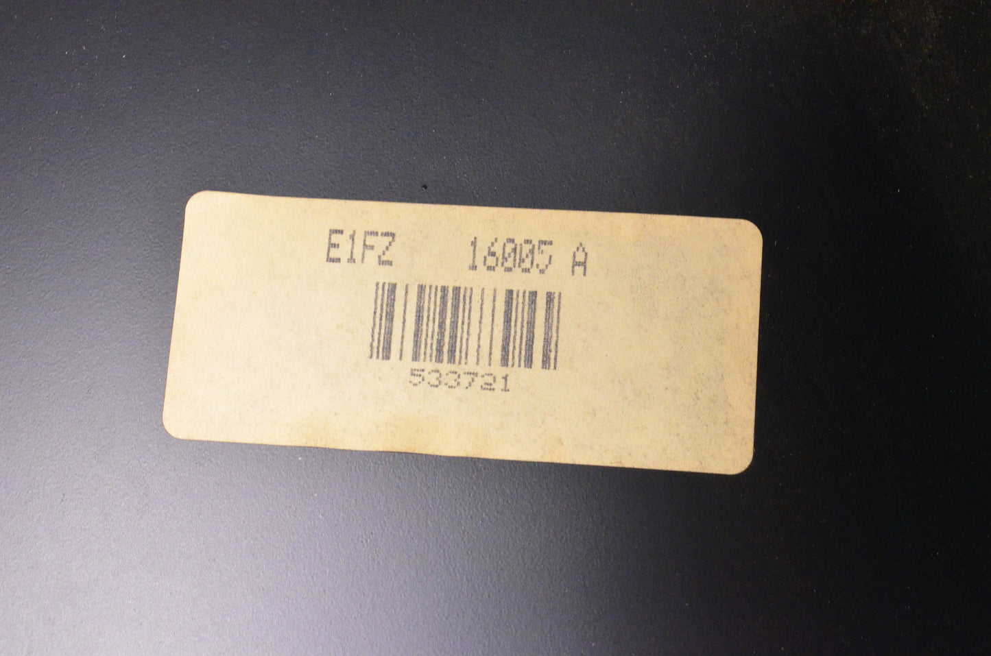 New OEM Ford E1FZ-16005-A 1981-1985 Escort Rear Passenger's Side Fender NOS