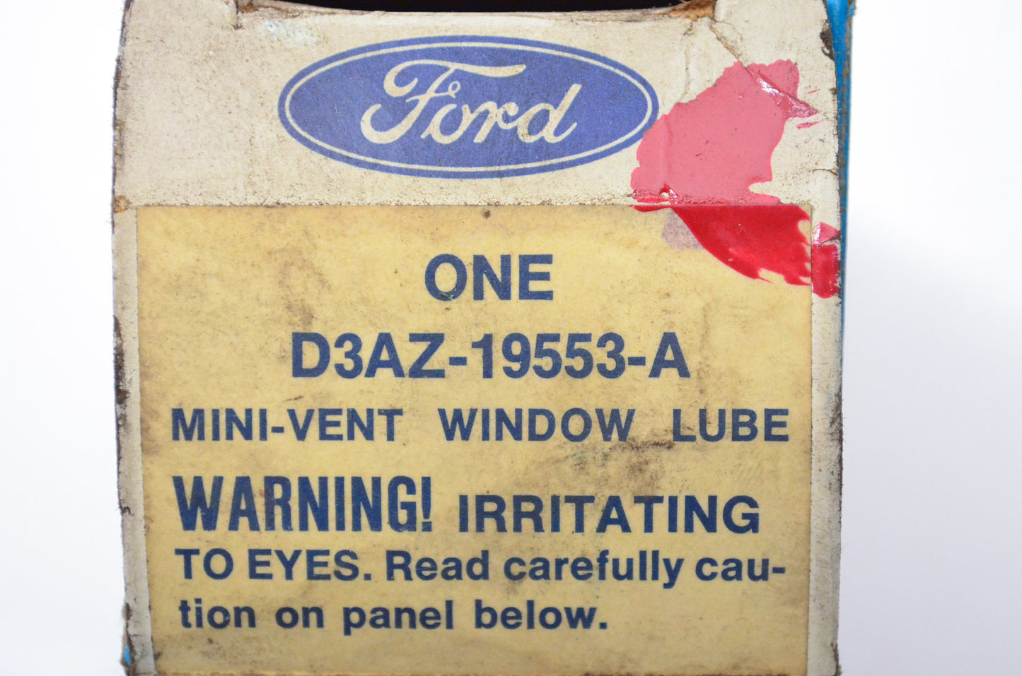 New OEM Ford D3AZ19553A Mini-Vent Window Lube NOS