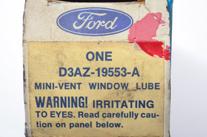 New OEM Ford D3AZ19553A Mini-Vent Window Lube NOS