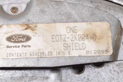 New OEM Ford EOTZ-2K004-D 1990-1992 F-150 Passenger's Side Splash Shield NOS