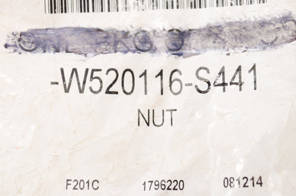 New OEM Ford W520116S441 Mount Plate Nut NOS