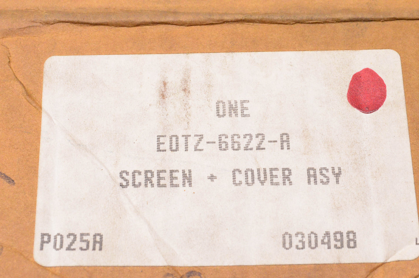 New OEM Ford 1990-1992 Bronco F-150 F-250 E-150 Engine Oil Pump Screen NOS