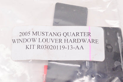 New OEM Ford R03020119-13-AA 2005 Mustang Quarter Window Louver Hardware Kit NOS