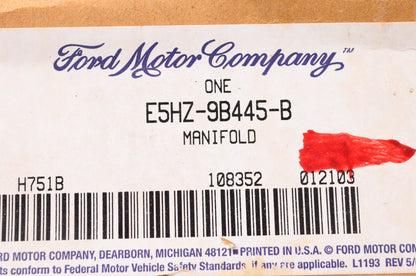 New OEM Ford 85-89 F-250/350 E-250/350 Smog Exhaust Tube Manifold Assembly NOS