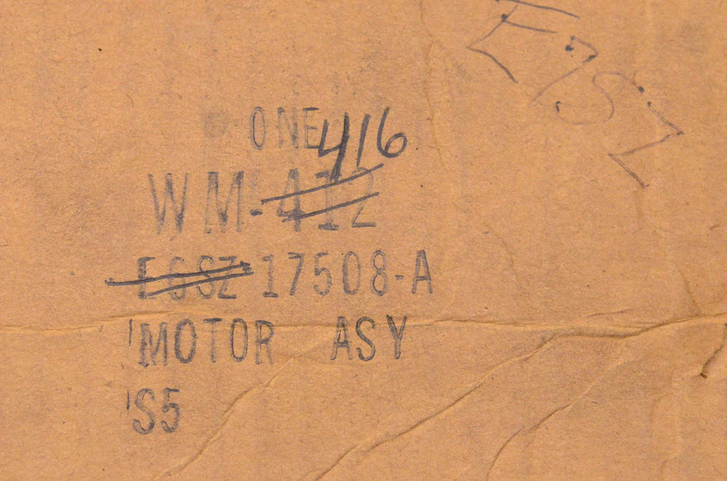 New OEM Ford E6SZ-17508-A, WM-416 Windshield Wiper Motor NOS