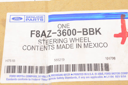 New OEM Ford 2000-2004 Crown Victoria Mercury Grand Marquis Steering Wheel NOS