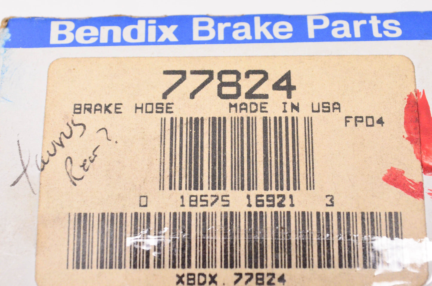 Bendix 77824 Disc Brake Hydraulic Hose NOS