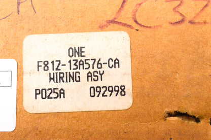New OEM Ford 1999-2001 F-Series Super Duty Rear Bumper Wiring Harness NOS