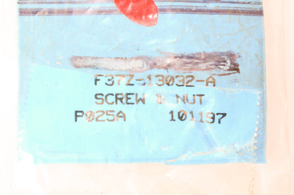 New OEM Ford F37Z13032A Adjusting Screw & Nut NOS