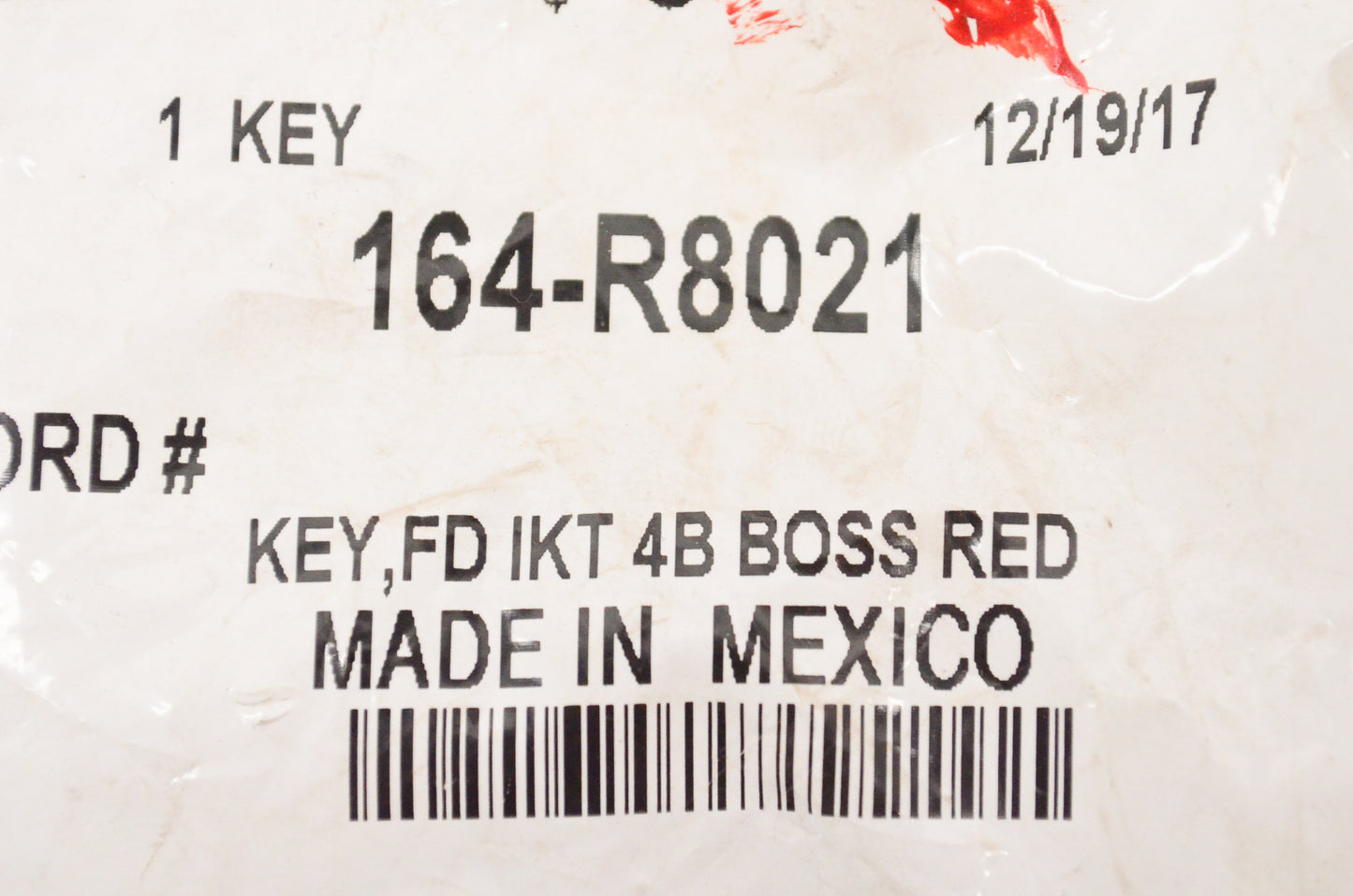 New OEM Ford 164R8021 Key NOS
