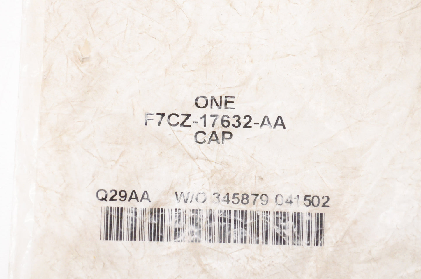 New OEM Ford F7CZ17632AA Windshield Fluid Cap NOS
