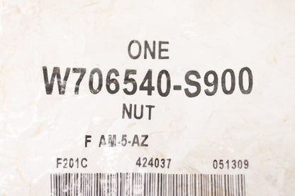 New OEM Ford W706540S900 Nut NOS
