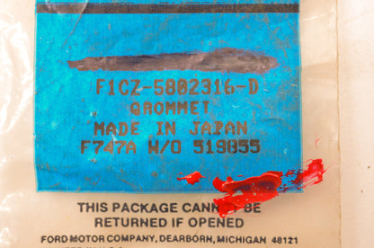 New OEM Ford F1CZ5802316D Grommet NOS
