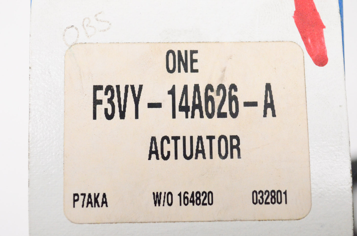 New OEM Ford F3VY14A626A Actuator NOS