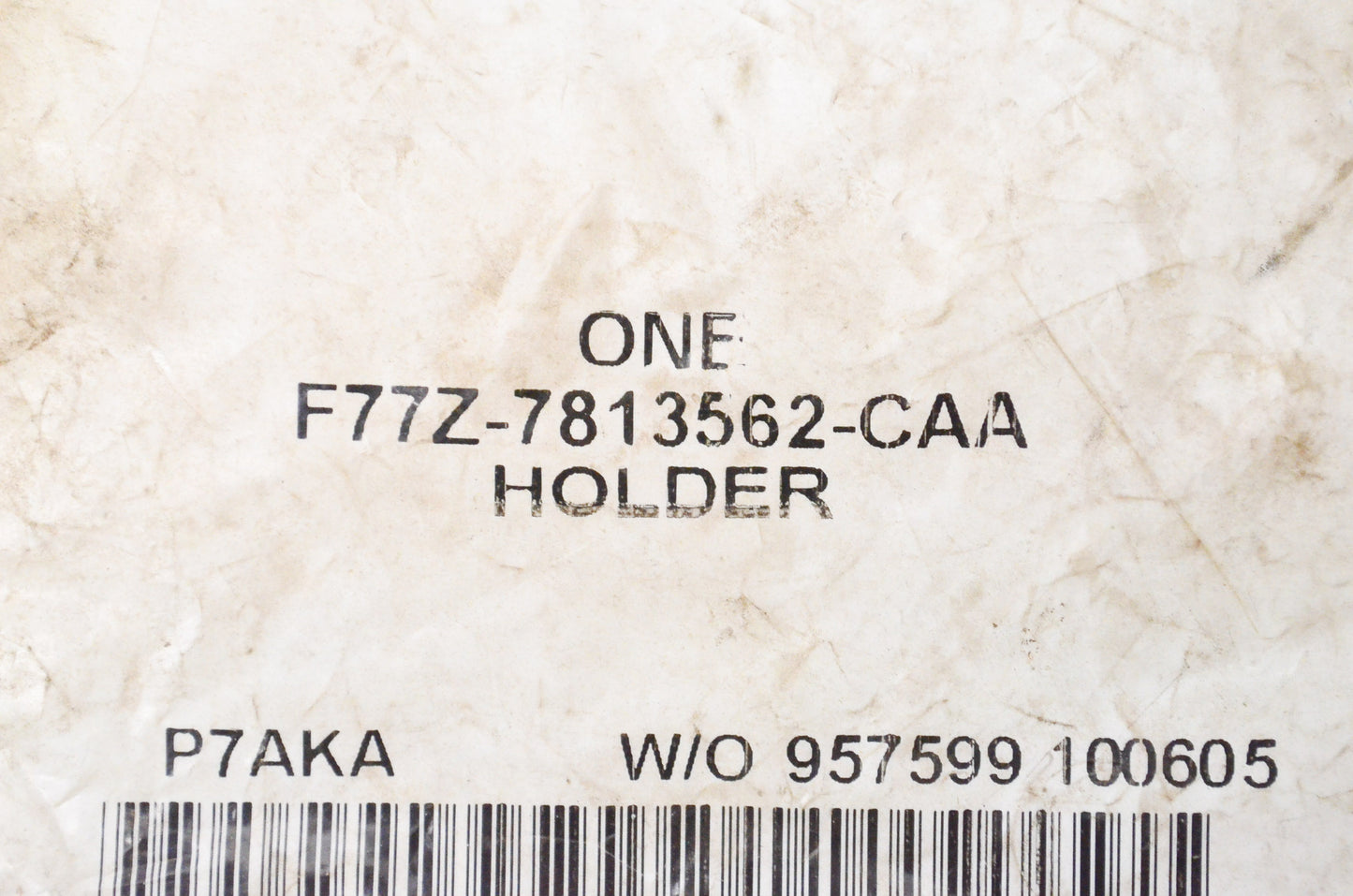 New OEM Ford F77Z7813562CAA Console Cup Holder NOS