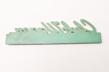 New OEM Ford 26663 Club Wagon Custom Stick-on Emblem NOS