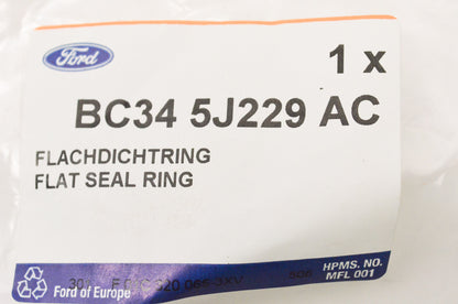 New OEM Ford BC345J229AC Flat Seal Ring Hardware Kit NOS