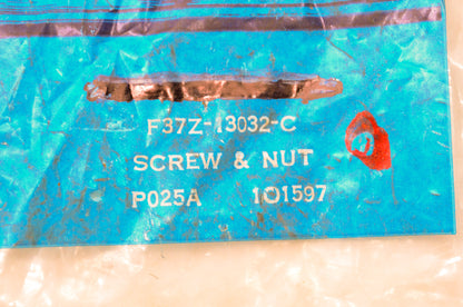 New OEM Ford F37Z13032C Adjusting Screw &Nut NOS