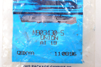 New OEM Ford N803430S Union Coupler Fitting NOS