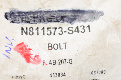 New OEM Ford N811573S431, Manifold Bolt NOS