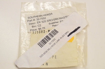 EK Chain 32-7552, 525-SRX-MLJ Master Link Kit NOS