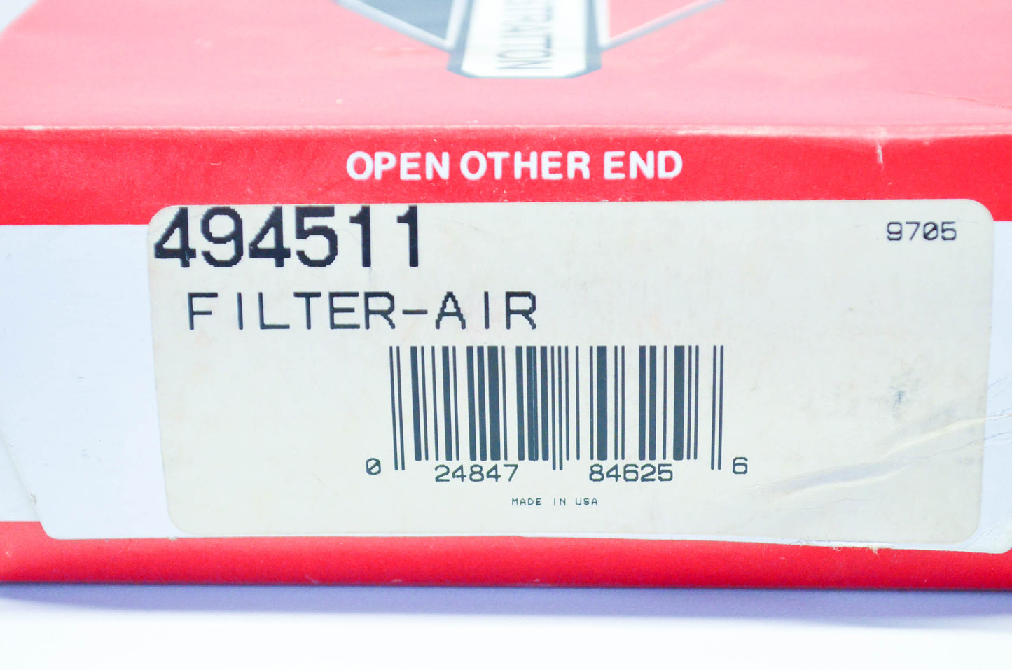 New OEM Briggs & Stratton 494511 Air Filter NOS