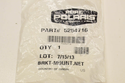 New OEM Polaris 5254716 Net Mount Bracket NOS