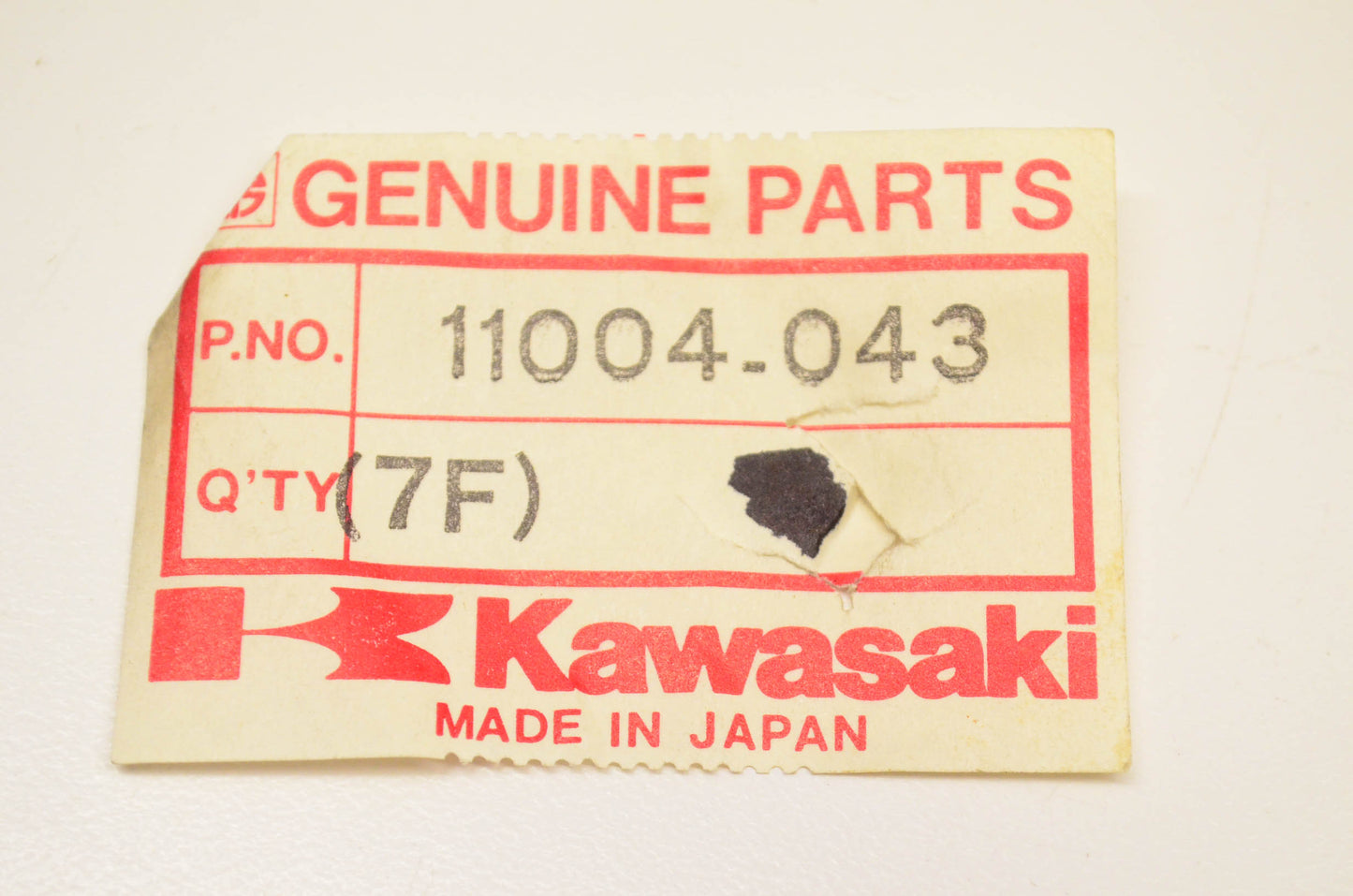 New OEM Kawasaki 11004-043 Cylinder Head Gasket NOS