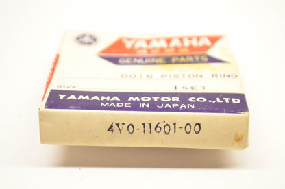 New OEM Yamaha 4V0-11601-00 Piston Ring Kit NOS