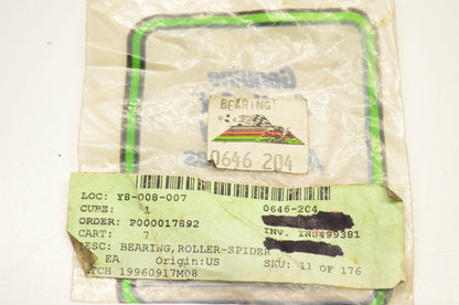 New OEM Arctic Cat 0646 204 Roller Bearing NOS