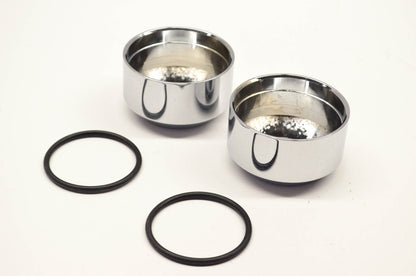 Aftermarket 01-102C Chrome Billet Dust Cover Kit NOS
