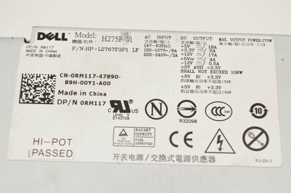Dell H275P-01 Dell Optiplex 275 Watt Power Supply