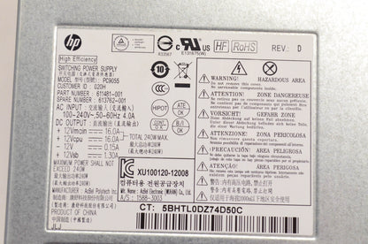 HP 611481-001, PC9055, 613762-001 High Efficiency 240 Watt Power Supply