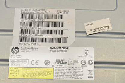 HP 575781-201, DH-16D6SH-HT2 DVD/CD-R Drive
