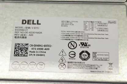 Dell B300NM-01, DE-XD301MGR 300 Watt Power Supply
