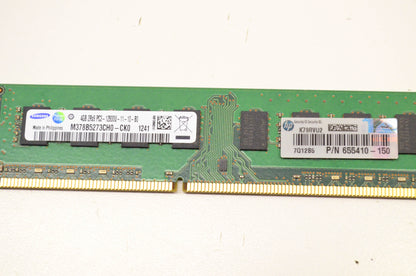 Samsung 655410-150, M378B5273CH0-CK0 DDR3 4GB DIMM 2Rx8 PC3-12800U