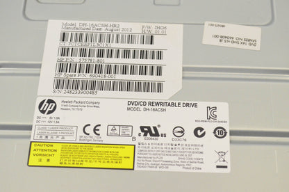 HP 575781-801, DH-16ACSH DVD-RW/CD-RW SATA Drive