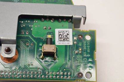 Dell XW055, CN-0XW055-74431-89J-0DKO-A00 Optiplex Front Power Button I/O Panel USB & Audio Assembly