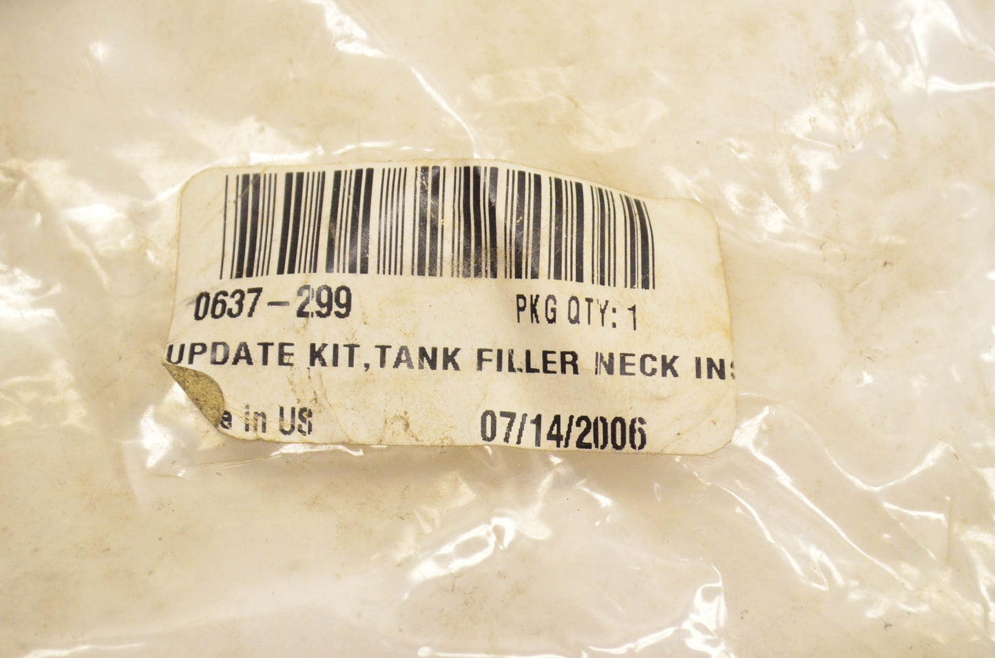 New OEM Arctic Cat 0637-299 Filler Neck Insert Update Kit NOS