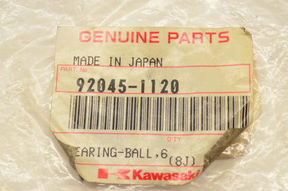 New OEM Kawasaki 92045-1120 Ball Bearing 6305JR2C NOS