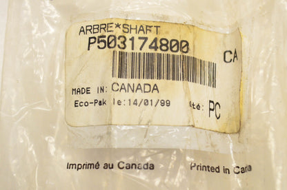 Bombardier 503174800 Lower Axle Shaft