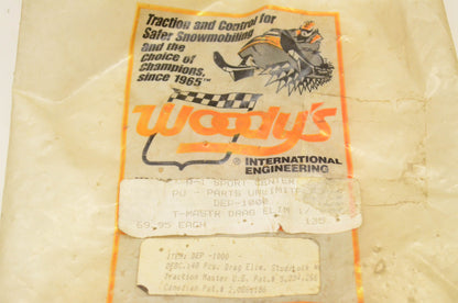 Woody's DEP-1000 Studs and Lock Nuts Qty 40 NOS