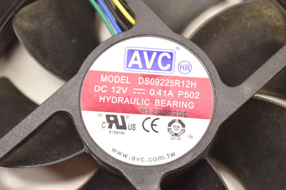 Asia Vital Components DS09225R12H Hydraulic Bearing 92mm 4-Pin PWM Fan
