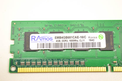 Ramos Technology EMB4GB681CAE-16IC 4GB RAM DDR3 1600Mhz CL11 DIMM